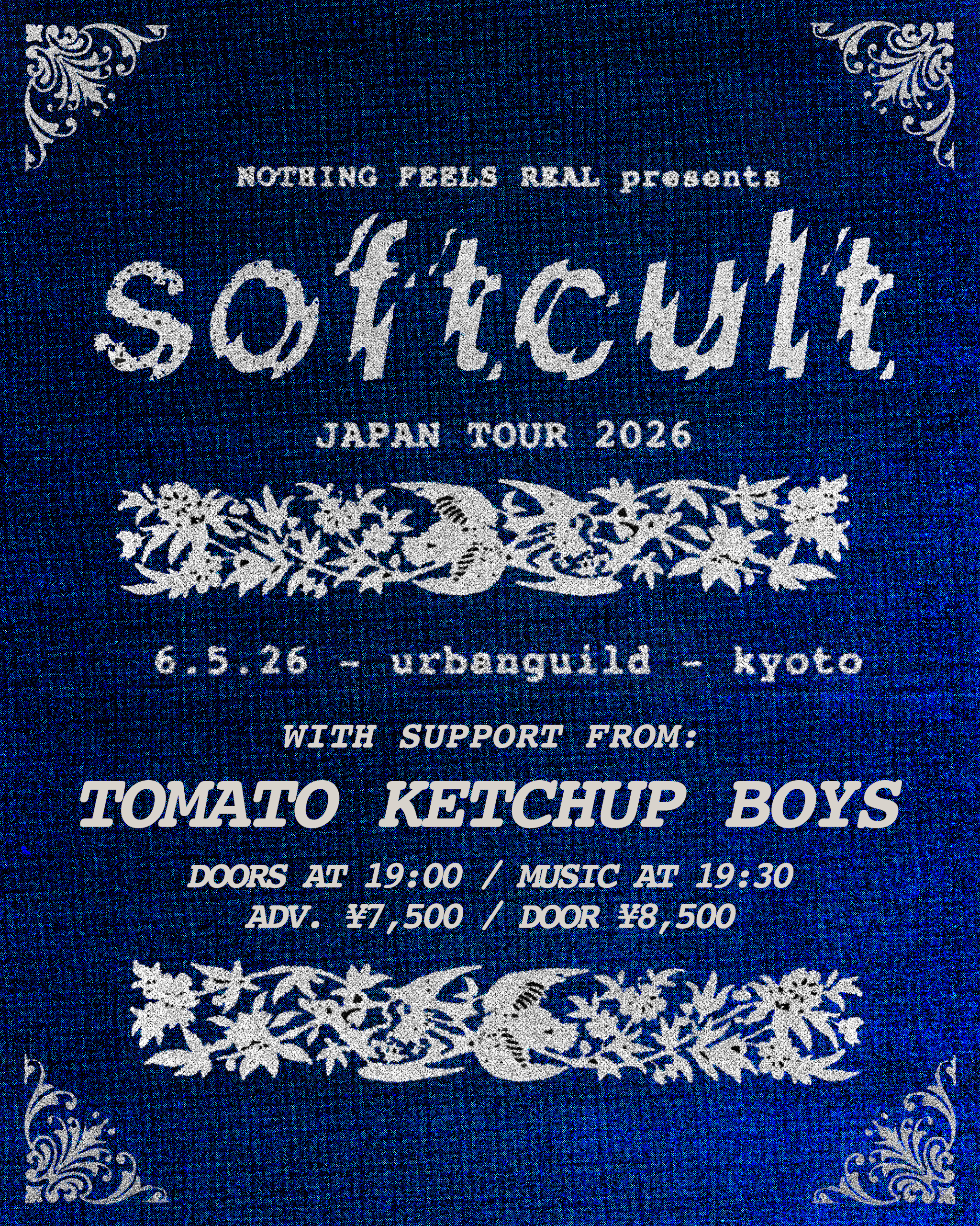 チケット予約 // Will-Call*: Softcult Japan Tour 2026 | Nothing
