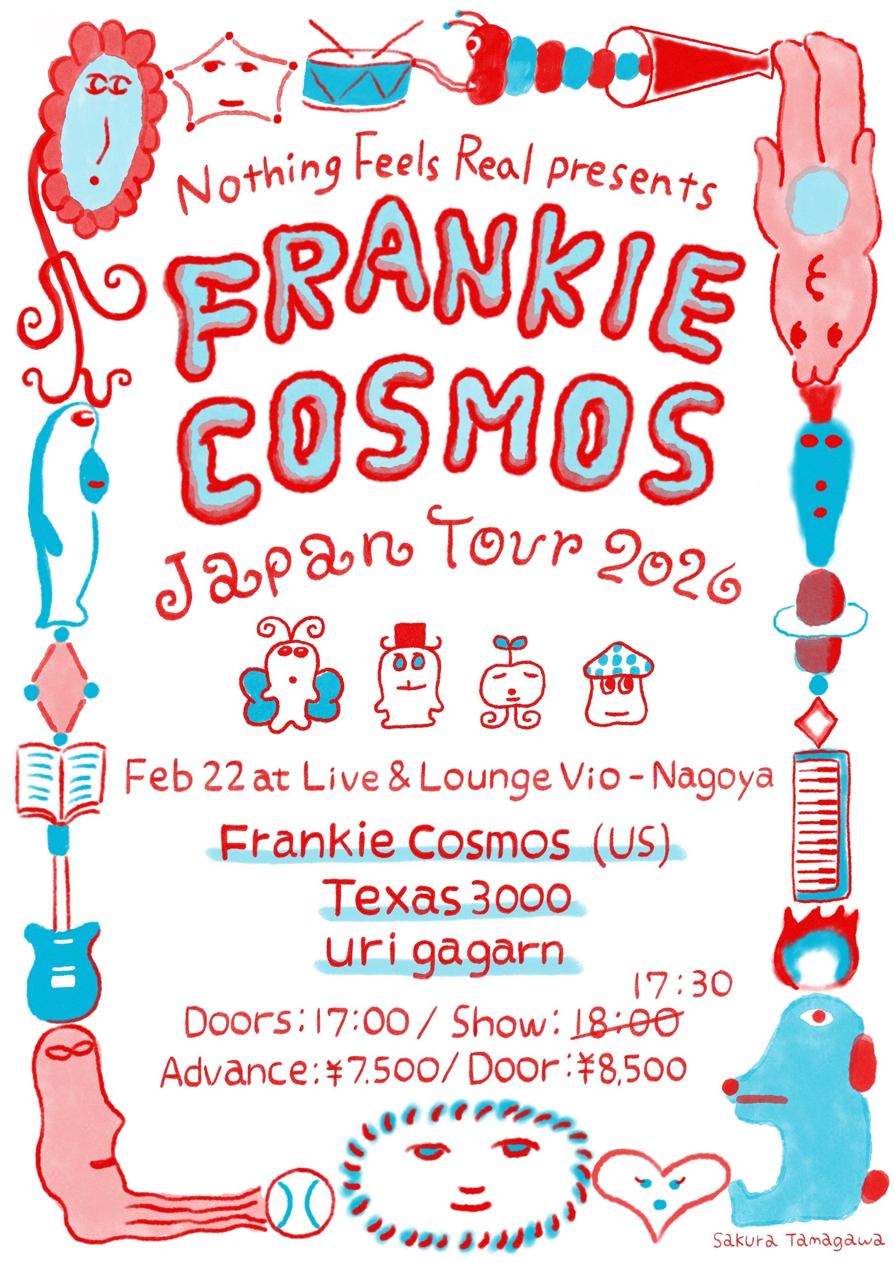 Frankie Cosmos Japan Tour 2026 - Official Tickets | Nothing Feels Real